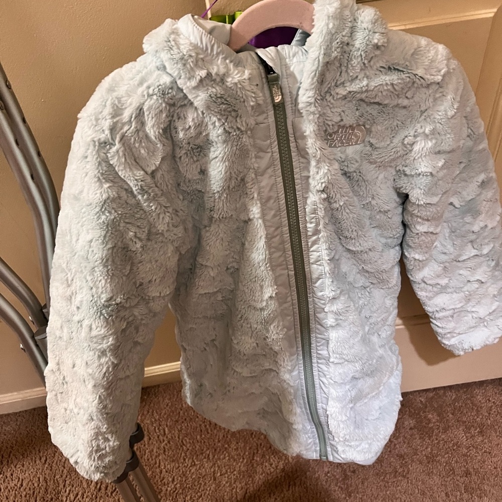 Reversible Northface Girls Coat 4-6x (XS)
